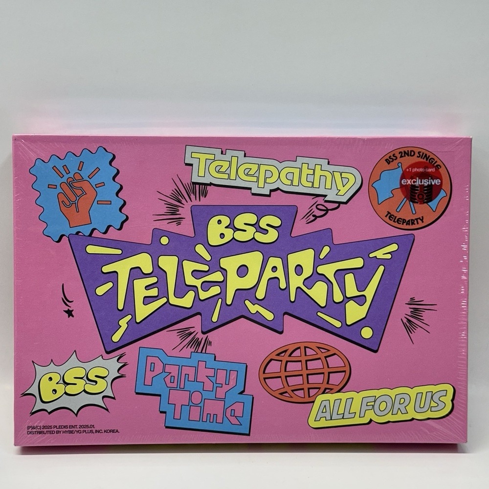 Seventeen BSS 2nd Single "TELEPARTY" (GA Ver. PINK) NEW‎ SEALED